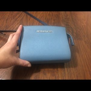 Michael Kors small crossbody in blue